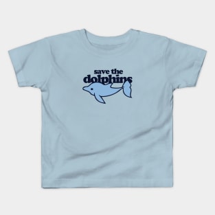 Save the Dolphins Kids T-Shirt